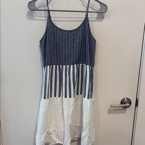 Striped Sleeveless GB Dress